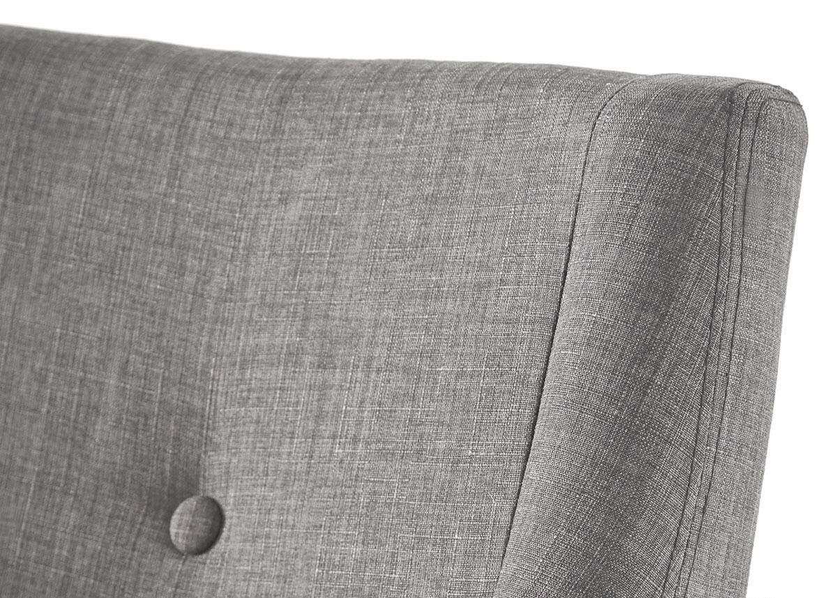 Gray Linen Arm Chair Gray