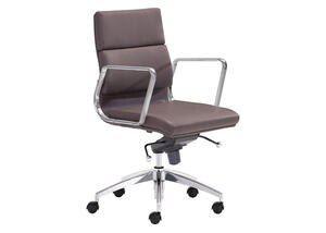 Engineer Espresso Low Back Office Chair