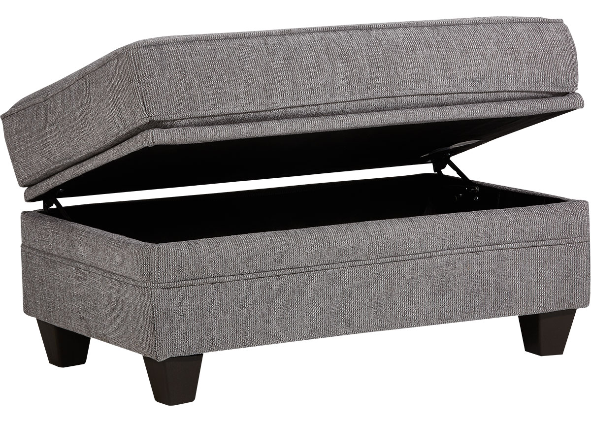 Light gray storage ottoman hotsell