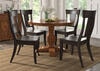 Lakewood Black 5 Pc. Dinette w/Panel Back Chairs