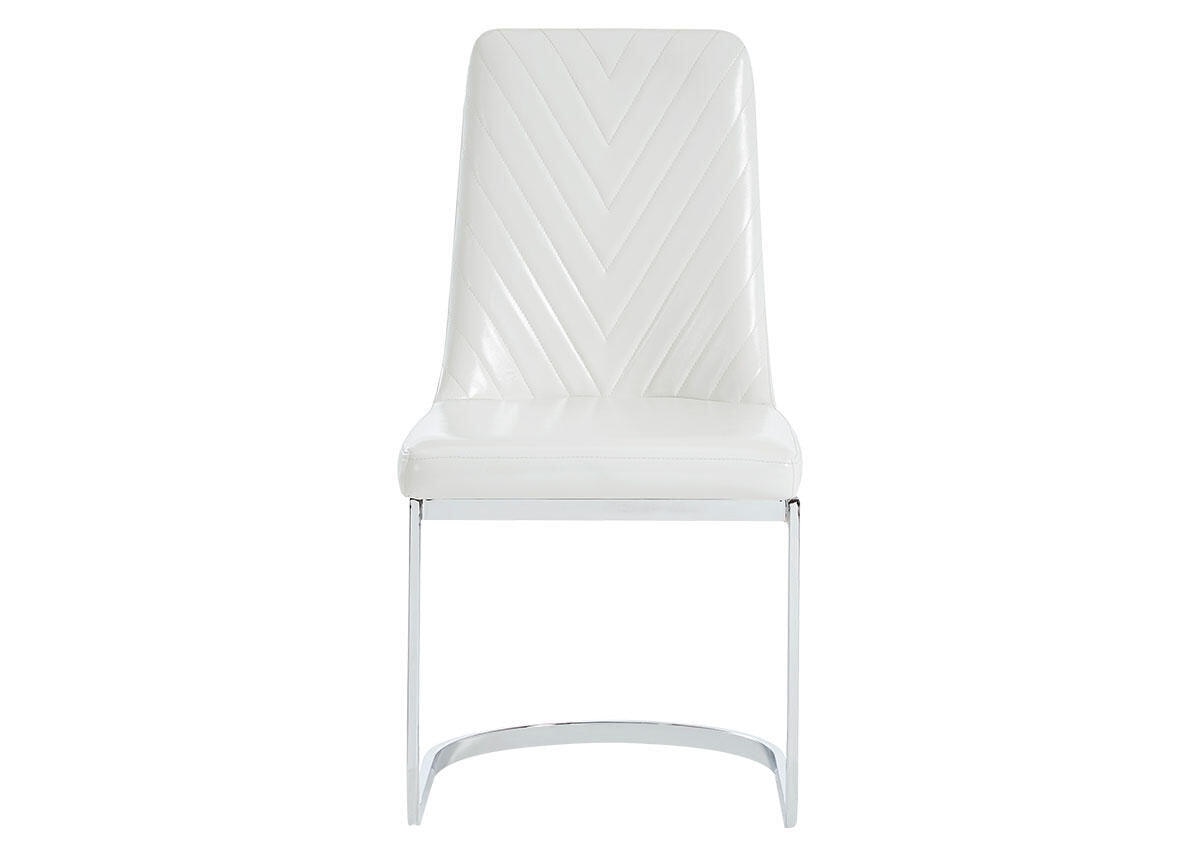 Rossi White Side Chair