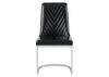 Rossi 5 Pc. Dinette w/Black Side Chairs
