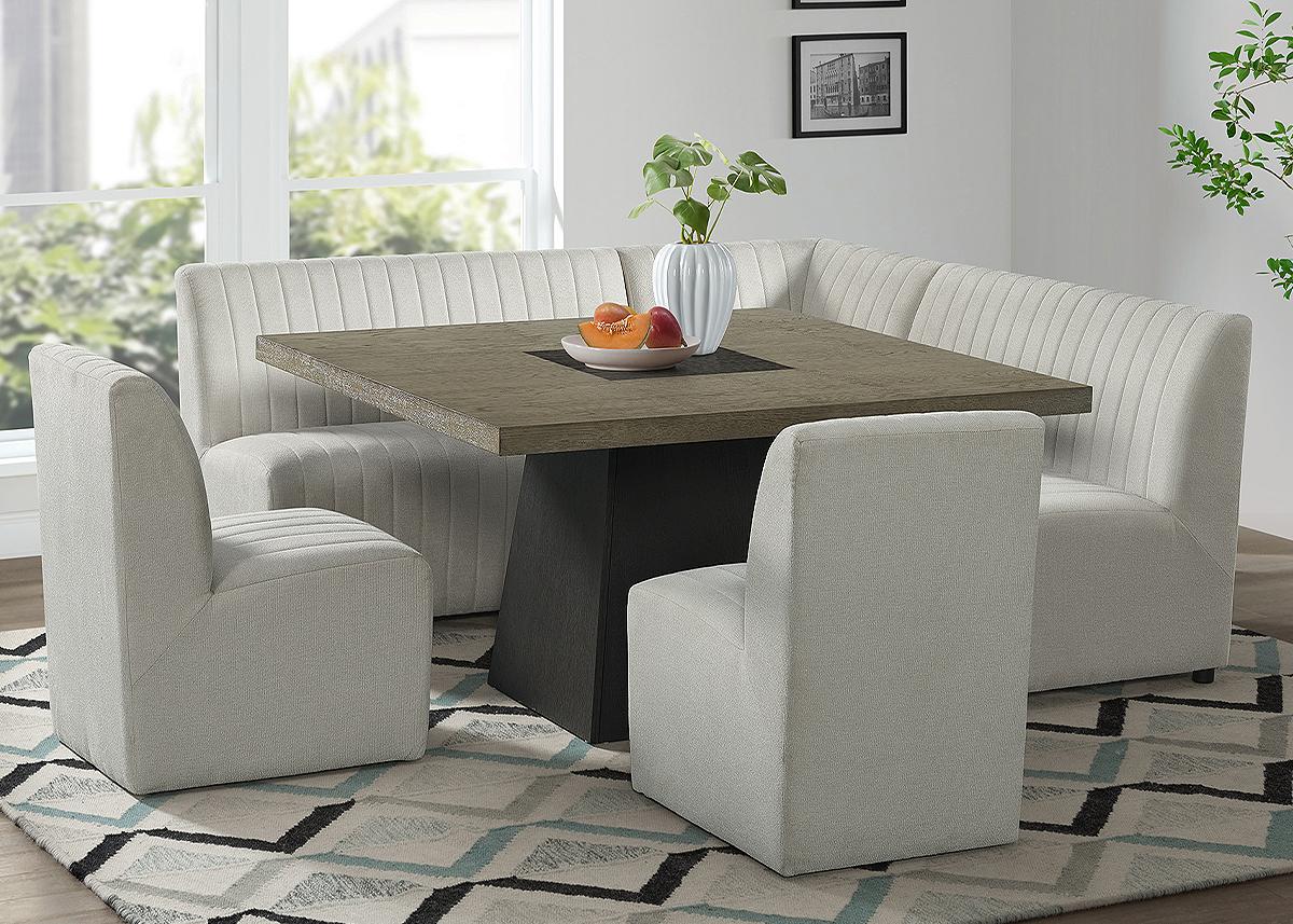 Corner seat and table discount