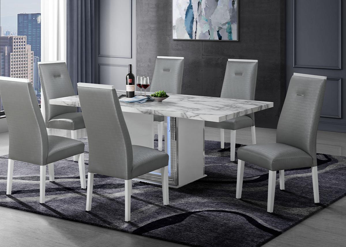 Lumina 7 Pc. Dinette The RoomPlace