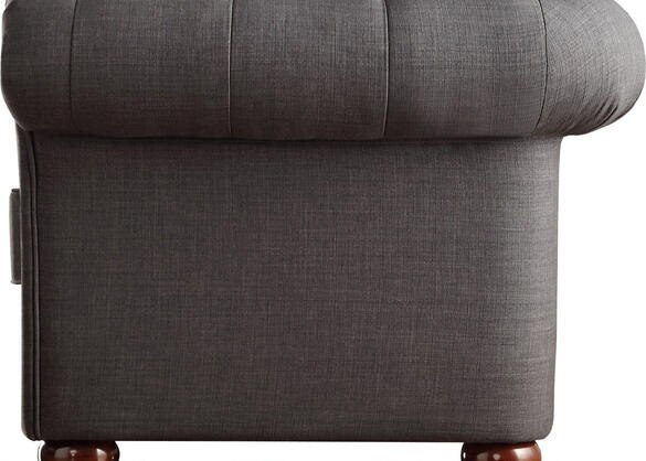 Barrington Charcoal Linen Chair
