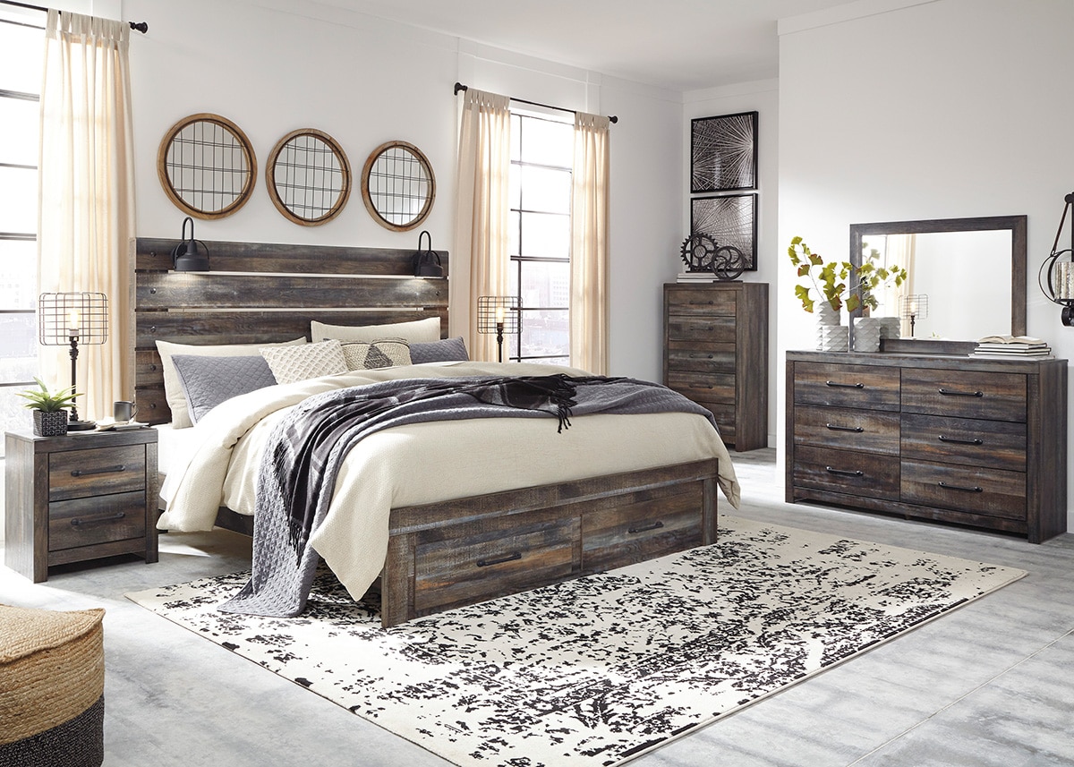 buy rustic king beds and rustic king bedroom sets near me - the