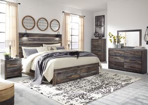 Rustic king size on sale bedroom sets