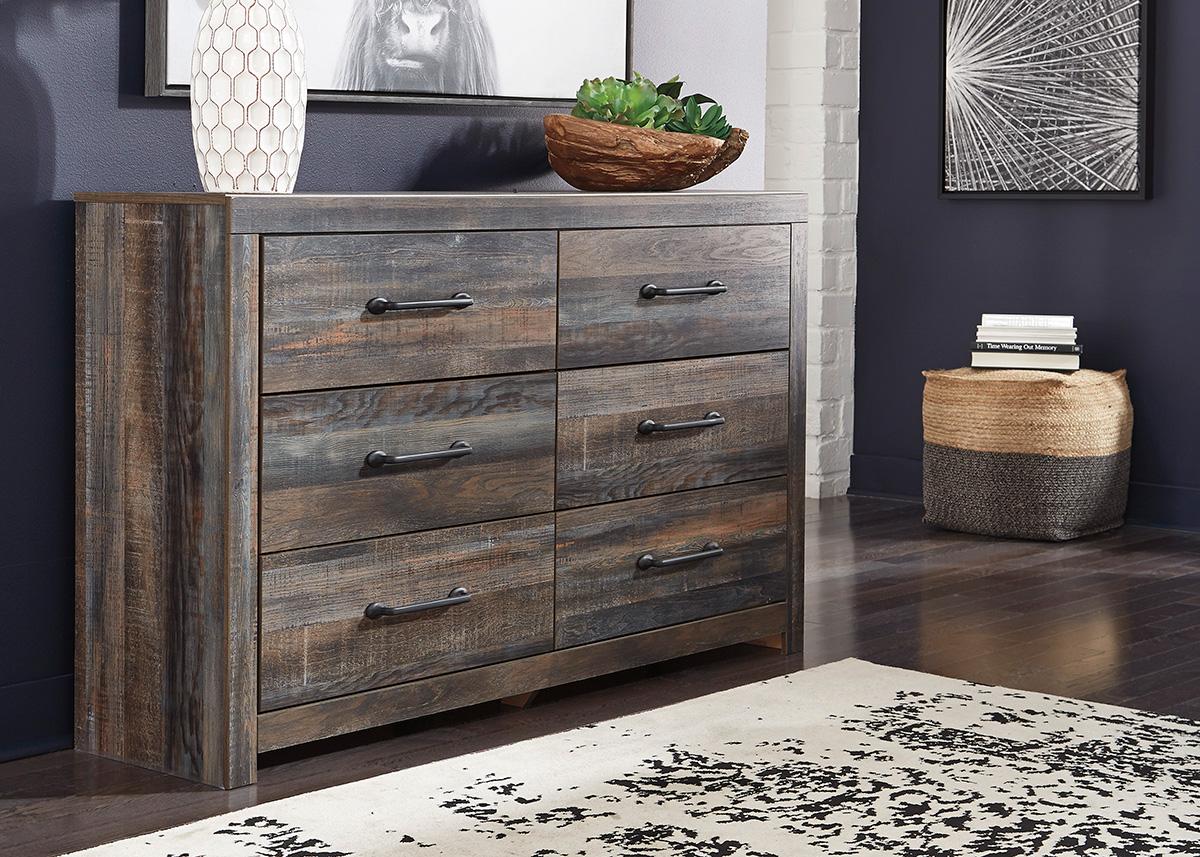 Denver Gray Dresser The RoomPlace