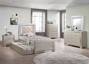 Bari 6 Pc. Youth Full Bedroom