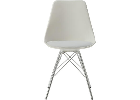Lowry White Dining Chair