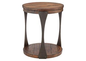 Round End Table Aspen