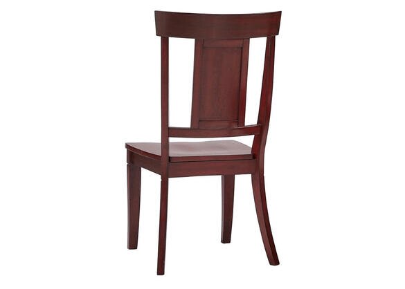 Berry Panel Back Side Chair Berry