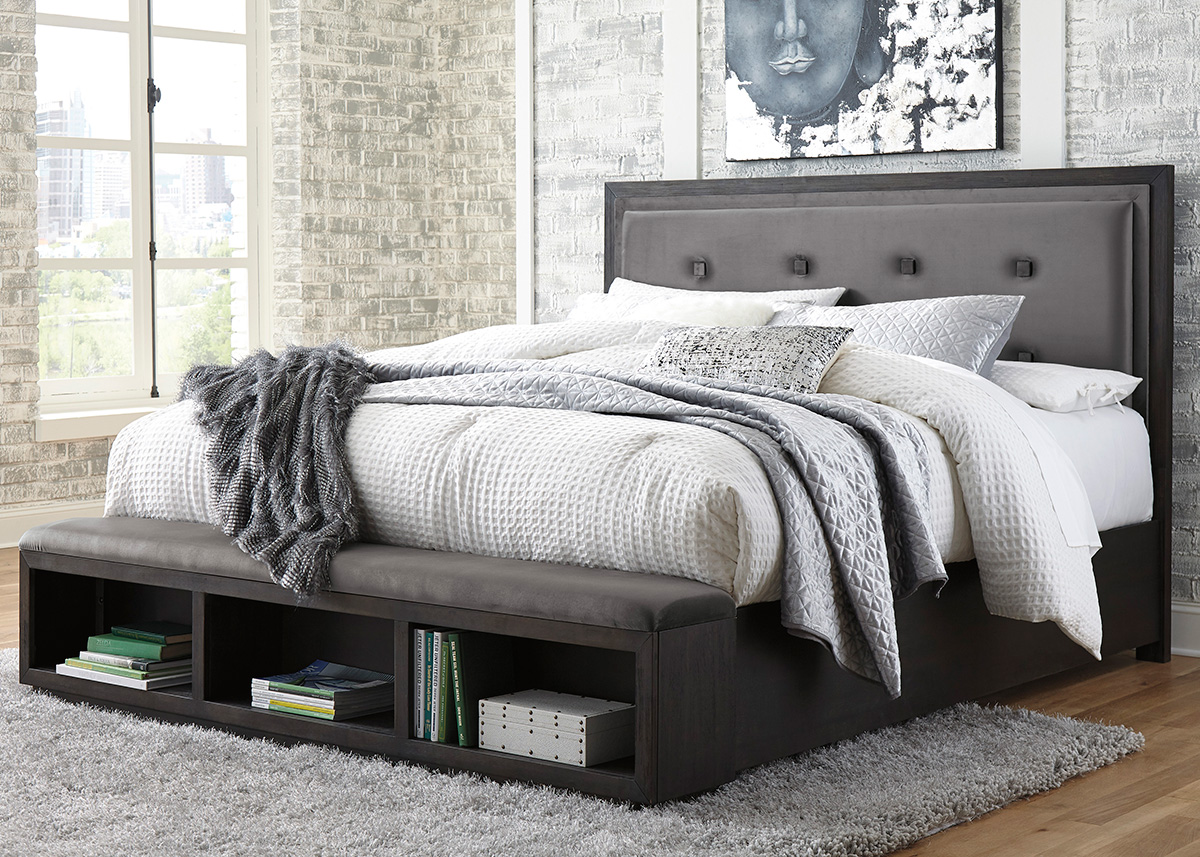 Bedroom Furniture Sets King Size Bed       - Contemporary Wooden Bedroom Furniture Set King Queen Size Bed Black Finish Wood Ebay : Position name price brands color wood material collection (related) set ascending direction.