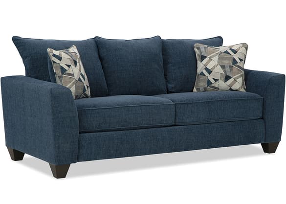Jasmine Blue Queen Sleeper Sofa