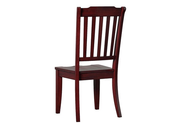 Berry Spindle Back Side Chair Berry