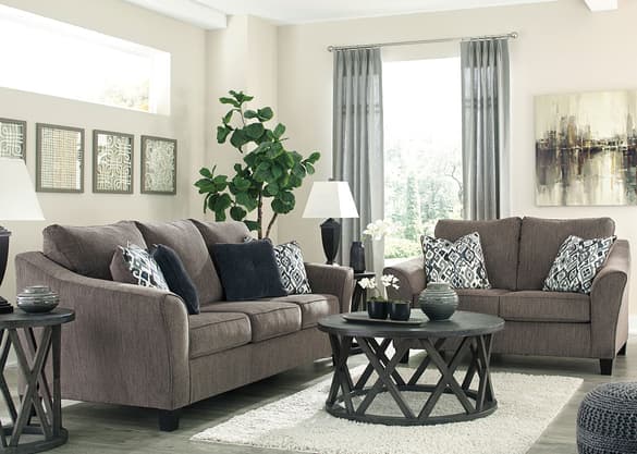 Queen sleeper shop sofa set