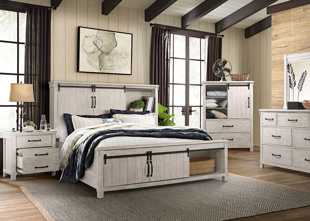 Rustic bedroom deals sets king