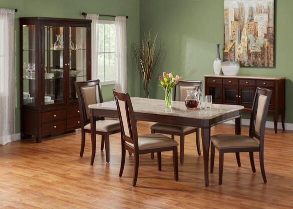 martini 5 pc dining room