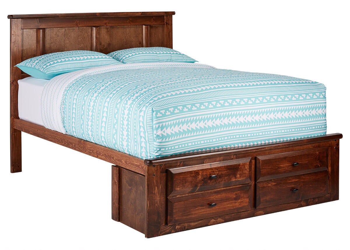 CATALINA FULL PLATFROM BED CH CHESTNUT