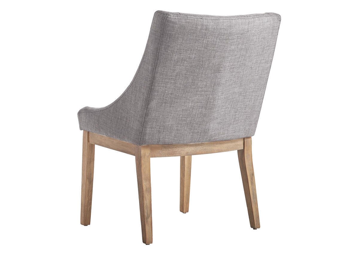 Gray Linen Arm Chair Gray