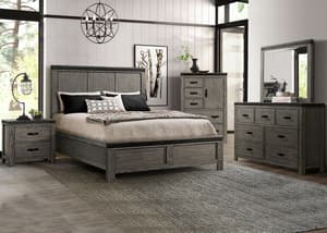 Modern Farmhouse Sawyer Queen Size Bedroom Set – My Furniture Place