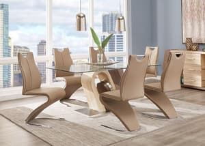 Brittney 7 discount piece dining set