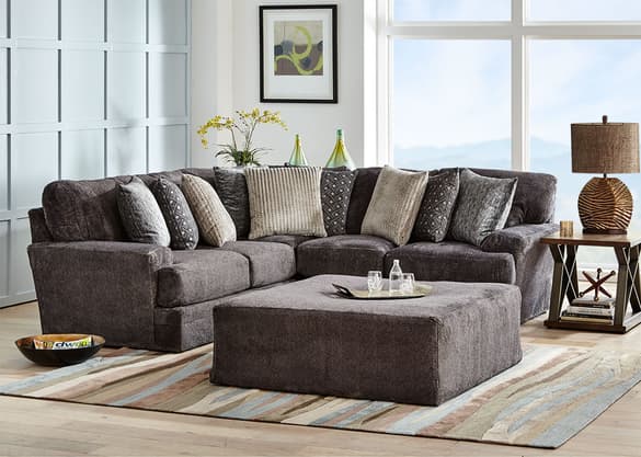 Smoke grey sectional discount