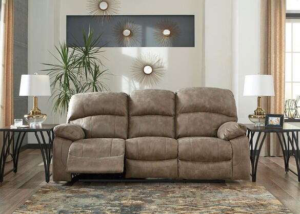 Arcadia Tan 3 Pc. Power Living Room w/Power Headrests