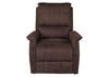 Alpha Pwr Recliner Chocolate