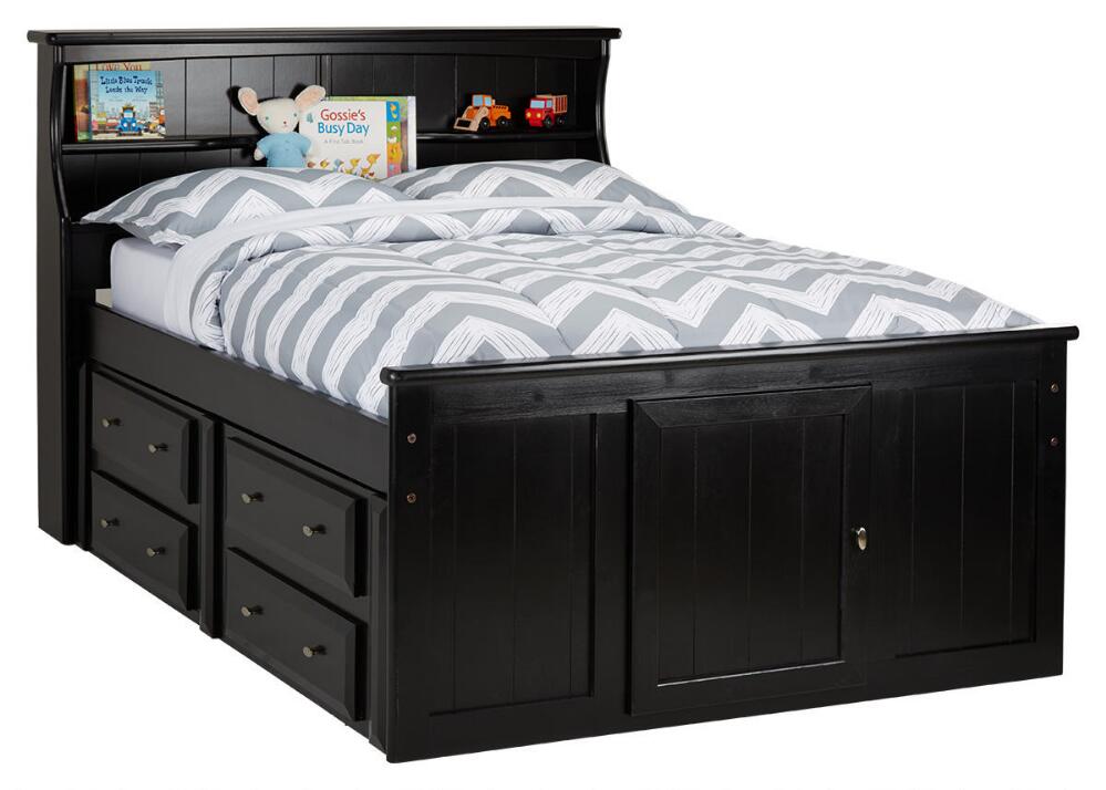 Boys full size on sale bed with storage