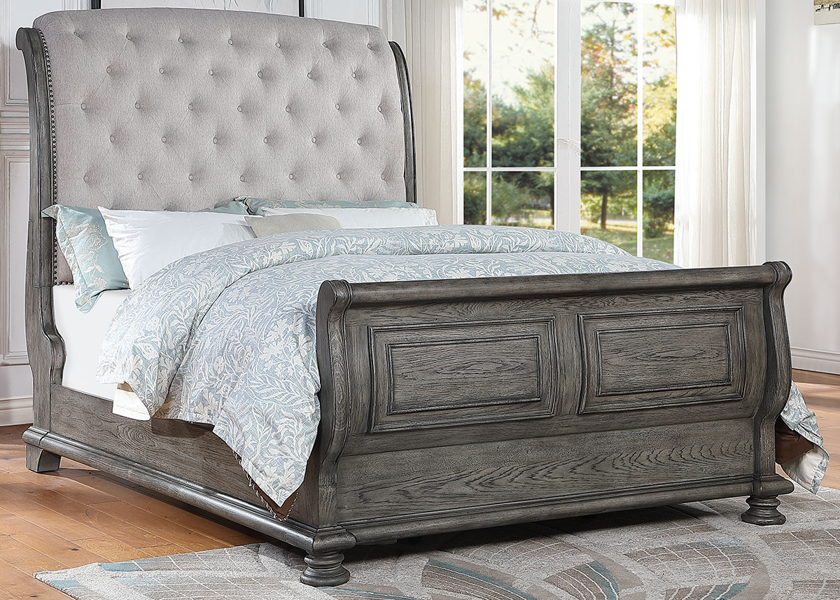 Solano King Wood Bed Headboard Cushion + Reviews