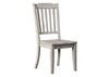 White Spindle Back Side Chair White