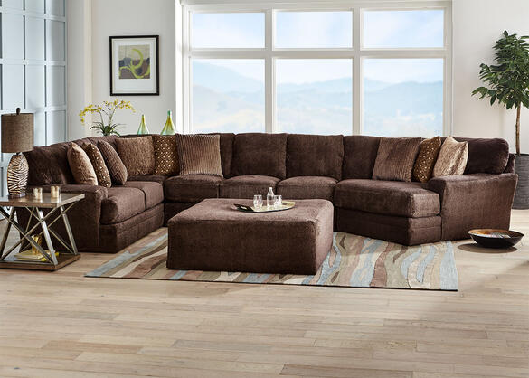 Pc Sectional W Cuddler Chaise