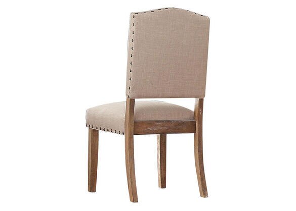 Nailhead Chair Beige Richland