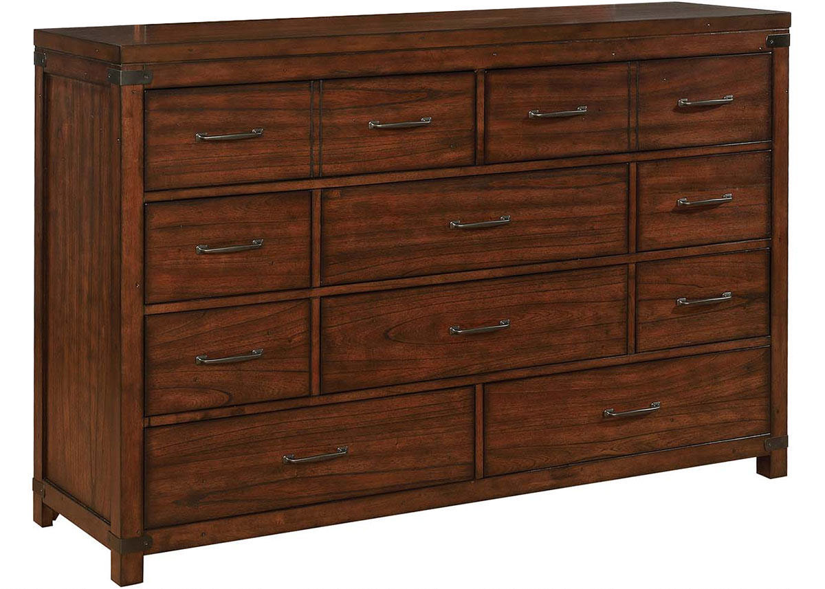 Artesia Ten Drawer Dresser The Roomplace