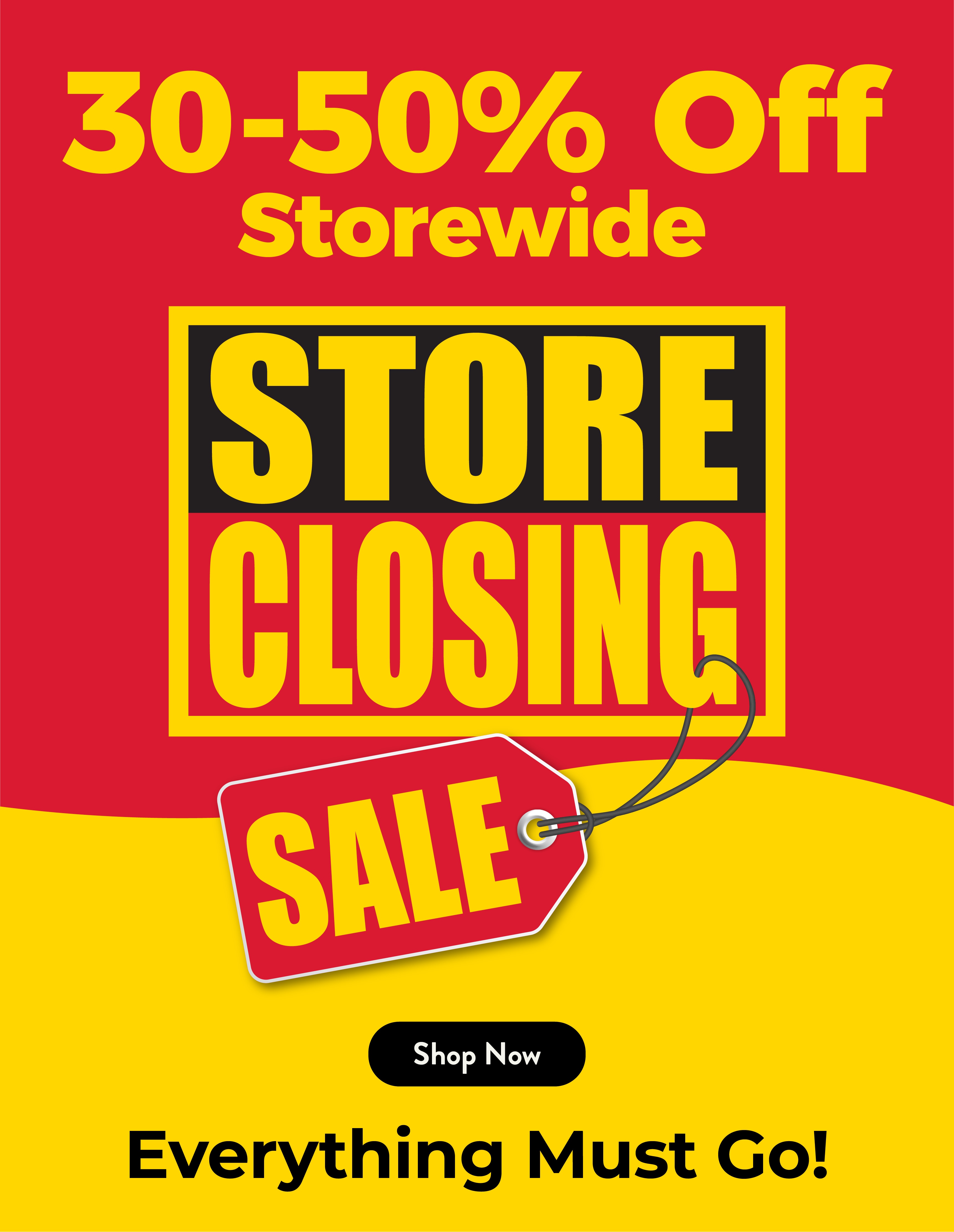 Closing Sale